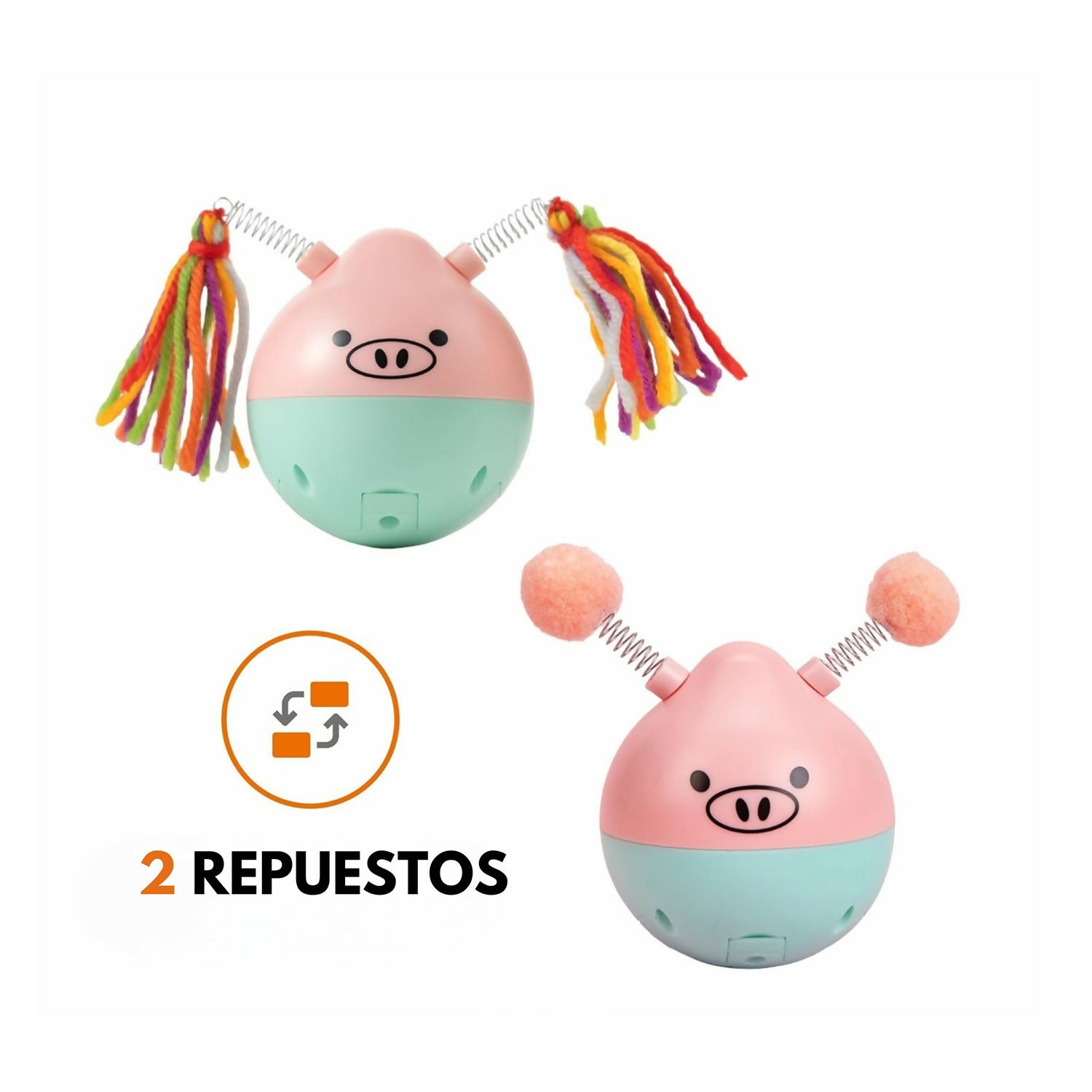 CERDO REMOLINO (2XAAA BATERIAS NO INCLUIDAS)