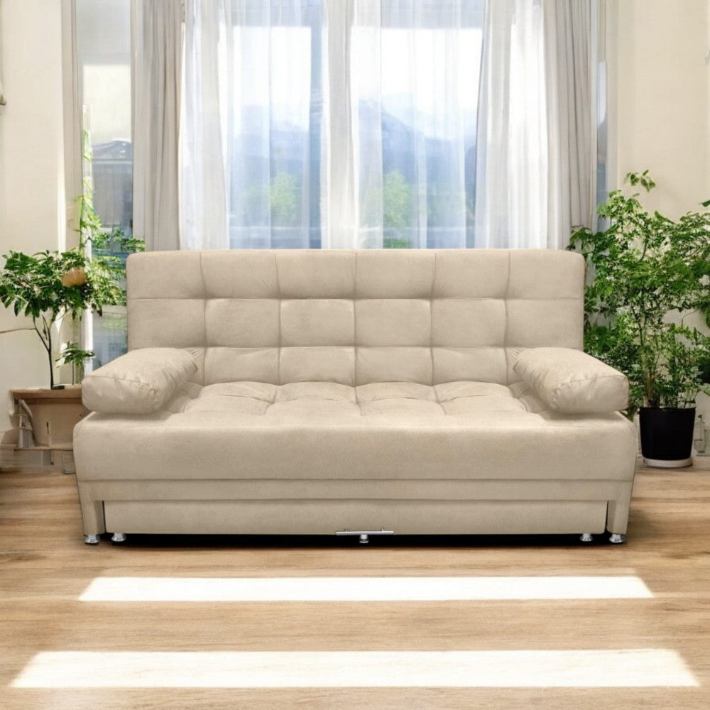SOFA CAMA TARIMA MATTER TELA CAMEL