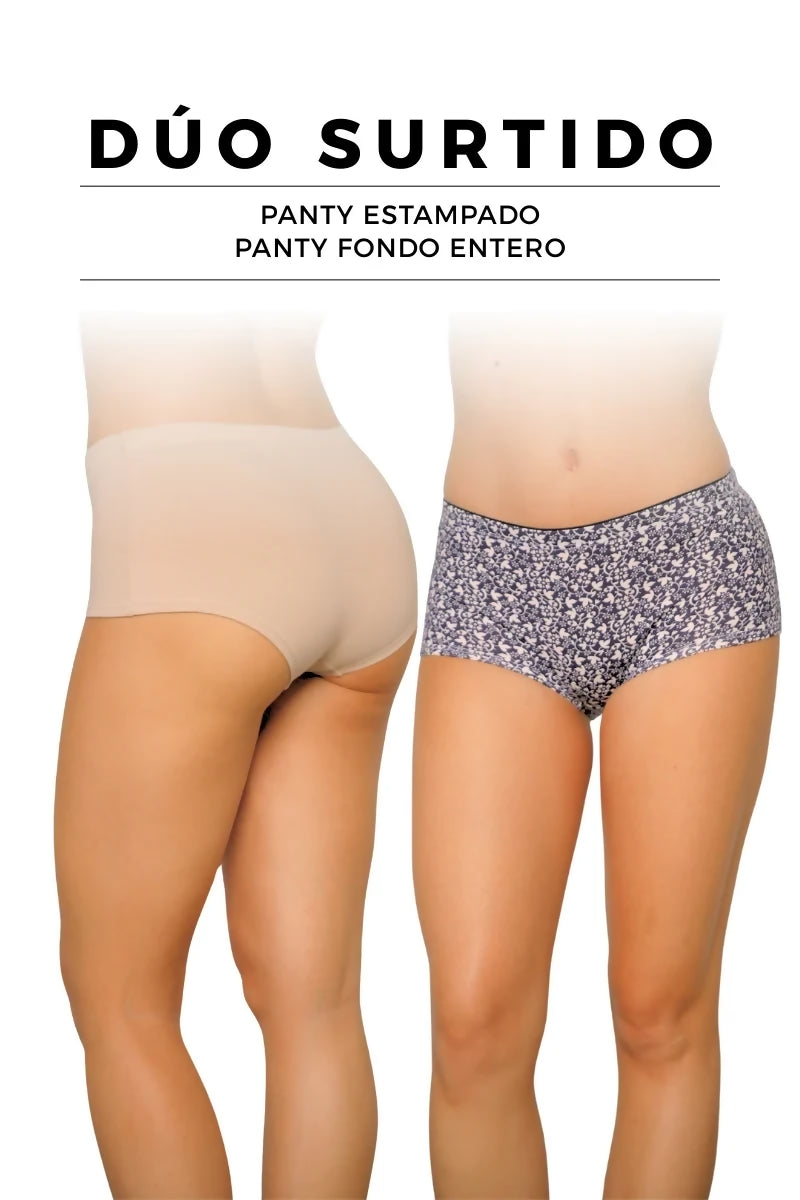 DUO PANTIES SURTIDO L6398