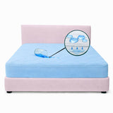 Protector colchon queen antifluido 160x190cm