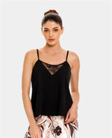 CAMISILLA DE PIJAMA | MULTIUSOS | ESCOTE EN ENCAJE_ REF: 17623