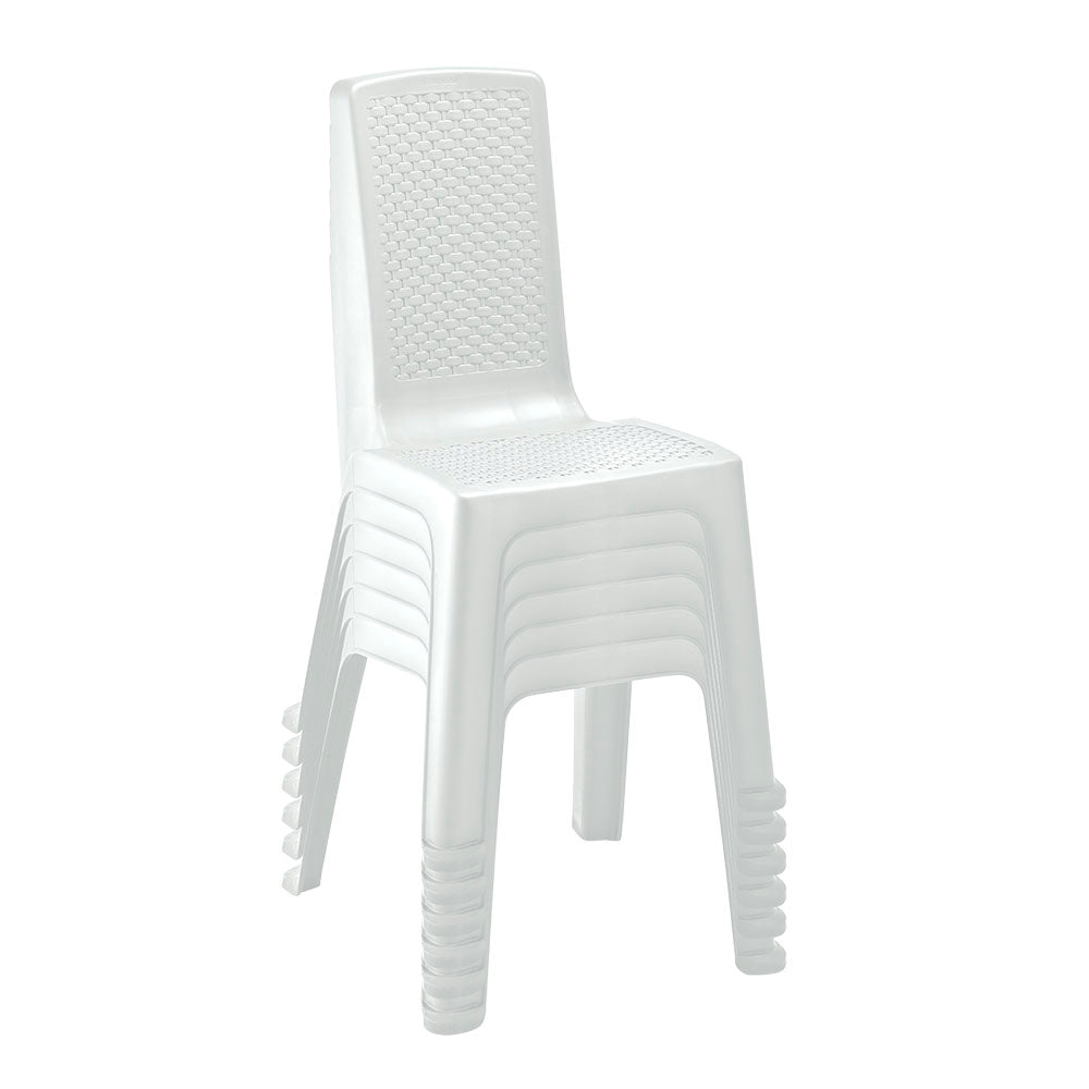 Silla Eterna Sin Brazos Blanco Arena