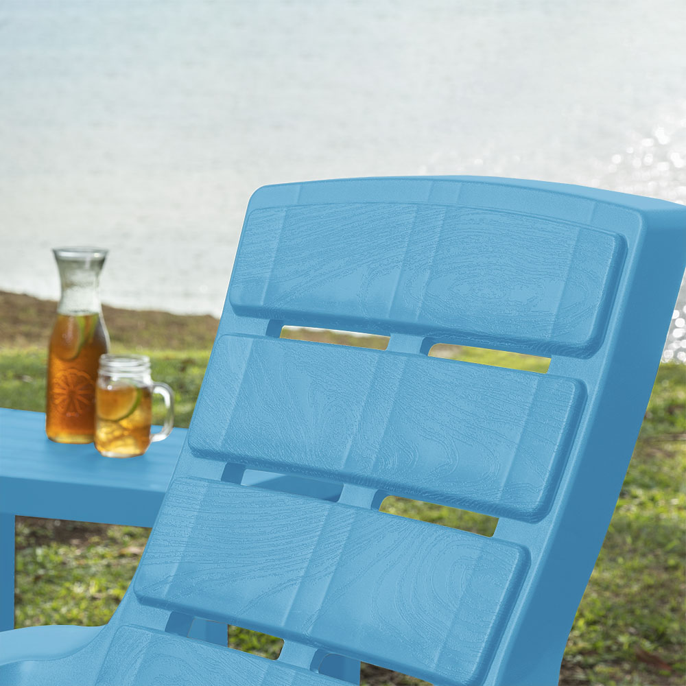 Silla Playera Barú Azul Turquesa