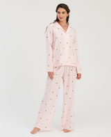 PIJAMA DE PANTALÓN | MANGA LARGA | CON BOTONES