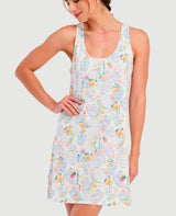 PIJAMA BATOLA | SILUETA SEMI AJUSTADA | ESTAMPADO MEDITERRÁNEO