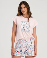 PIJAMA SHORT | CAMISETA MANGA CORTA