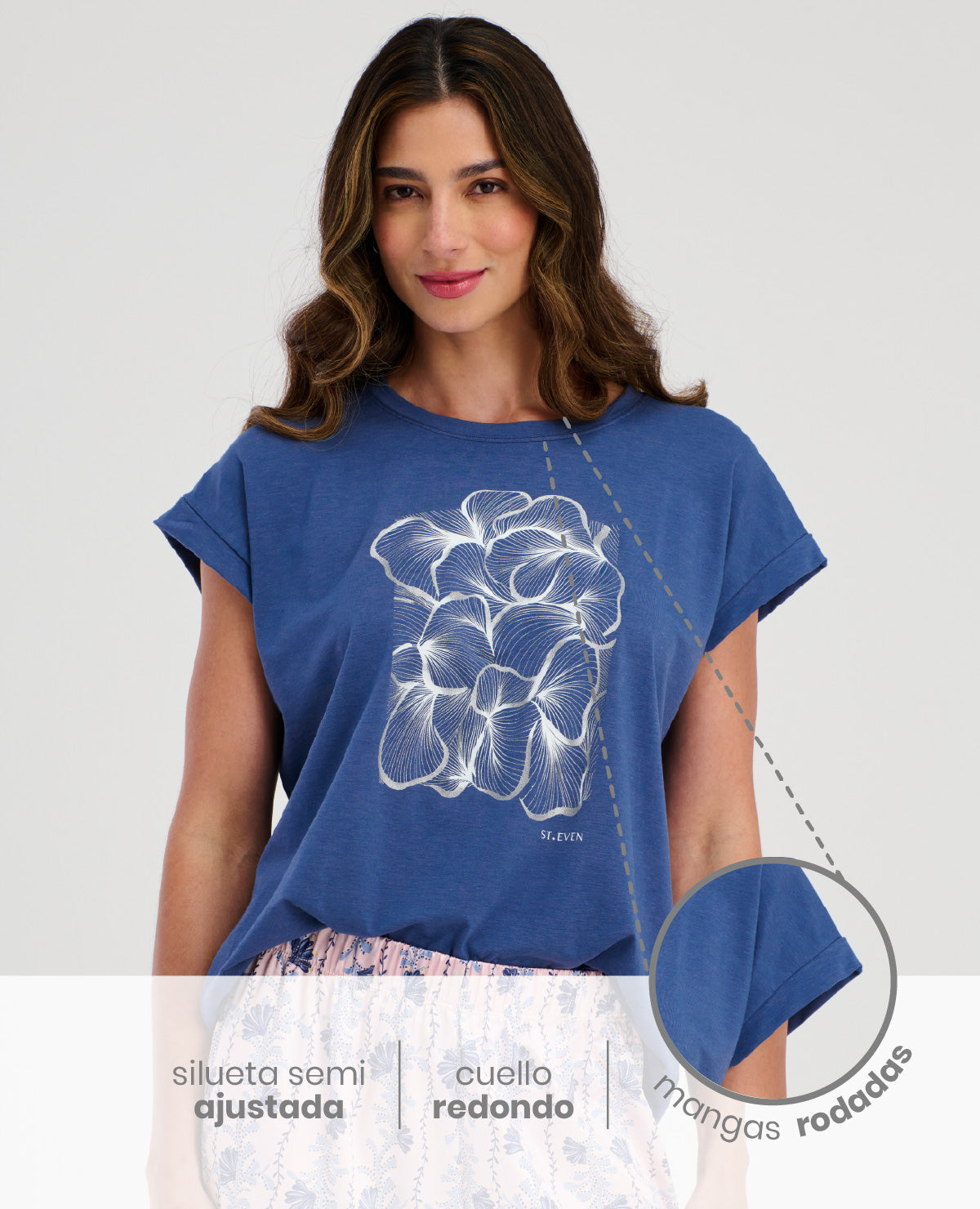 PIJAMA DE PANTALÓN | CAMISETA MANGA CORTA