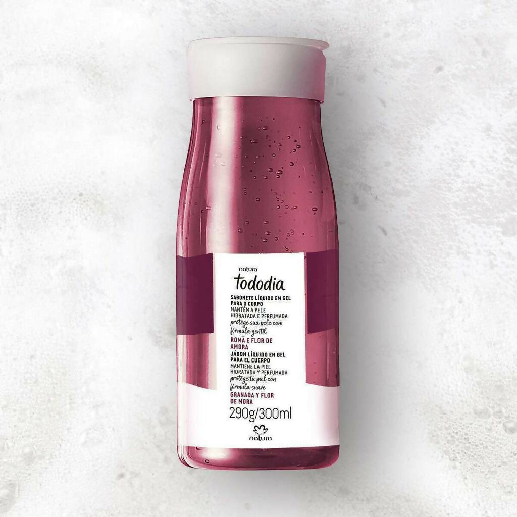 JABON LIQUIDO GRANADA Y FLOR DE MORA NATURA