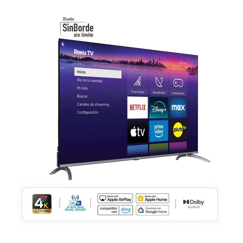 TV HYUNDAI 60" SMART TV LED UHD 4K HYLED6006R4KM