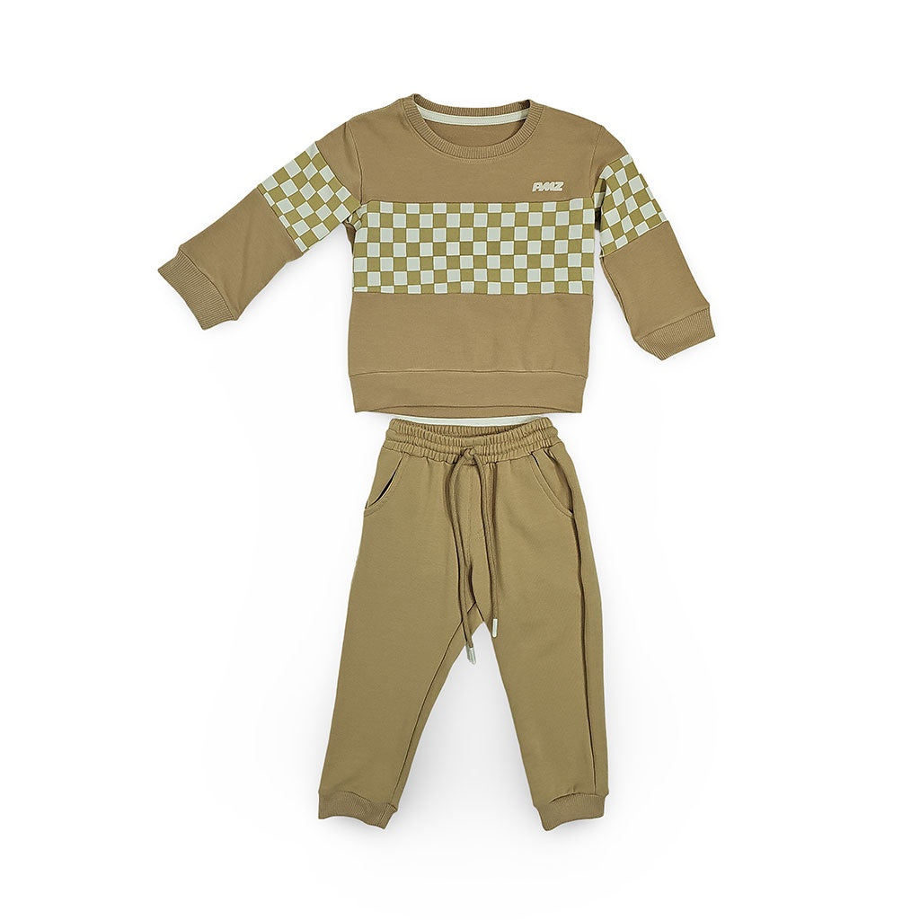 51993 CONJUNTO INFANTIL NIÑO BEBÉ  PISTA BUZO Y SUDADERA DEPORTIVA