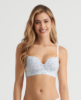 BRASIER REALCE NATUAL | ESTAMPADO | CON VARILLAS