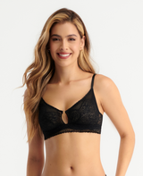 BRALETTE REALCE NATURAL | SILUETA TRIANGULAR | DETALE CON ARGOLLA | ESCOTE EN EL CENTRO_REF: 49346