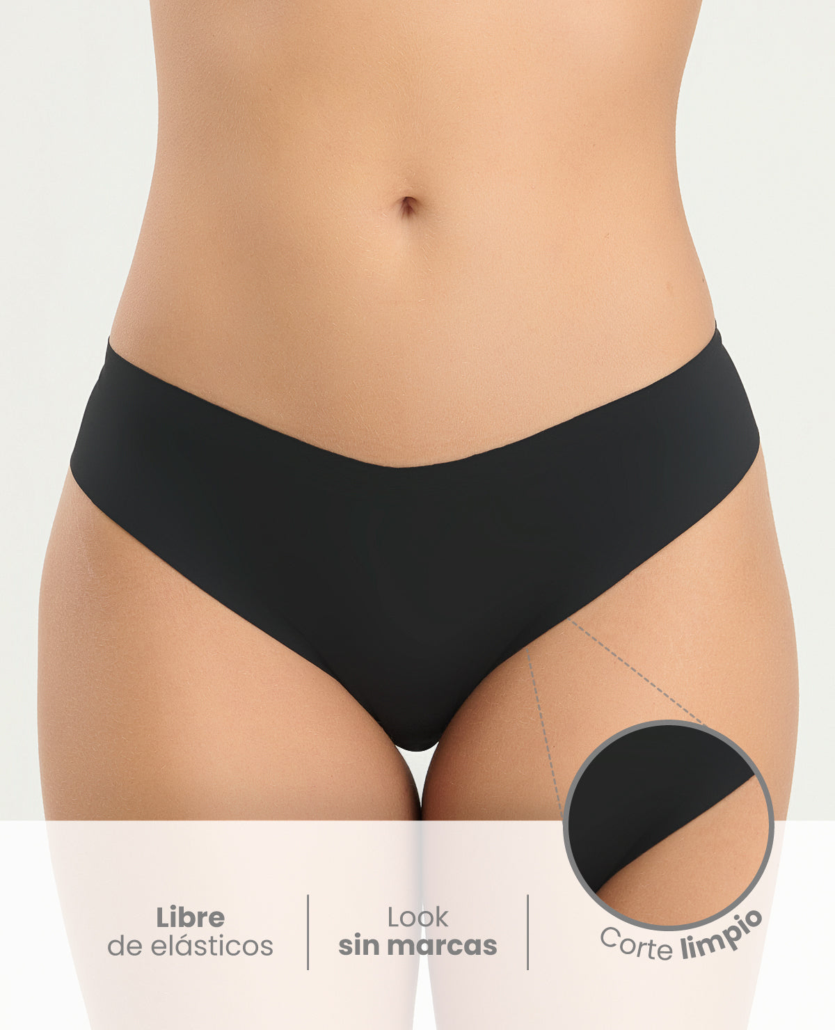 PANTY BRASILERO | SEMIDESCADERADO | INVISIBLE