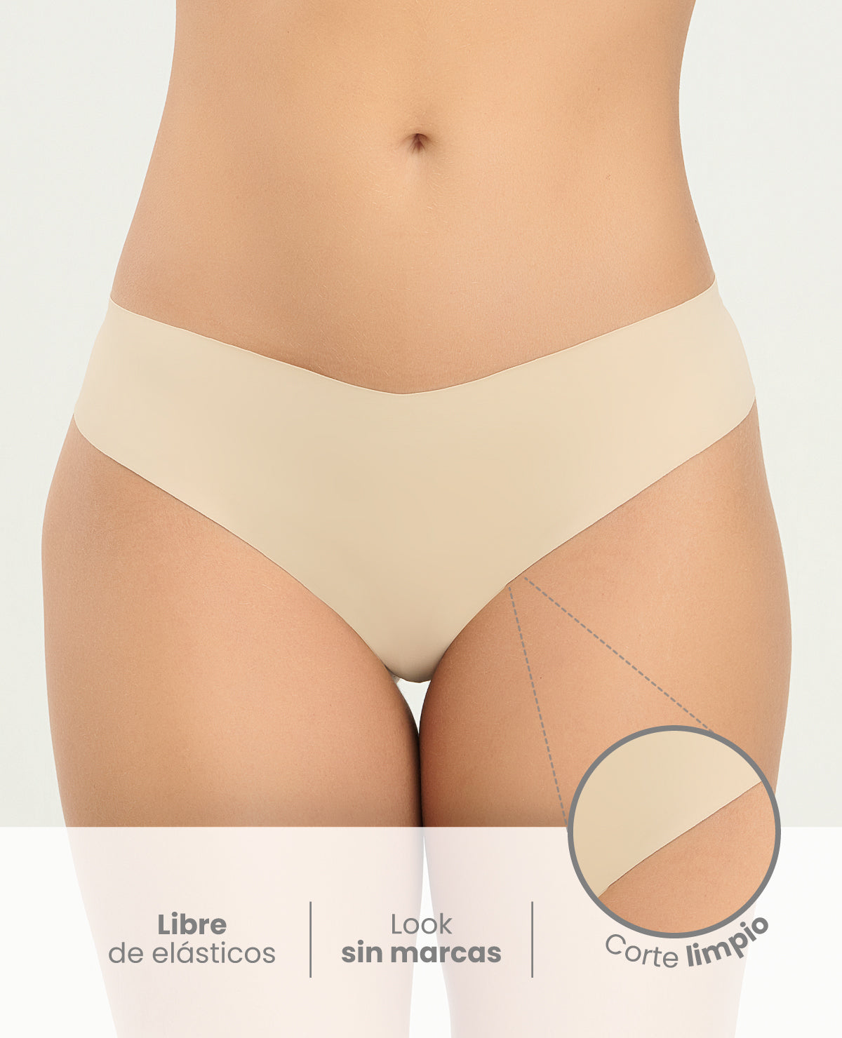 PANTY BRASILERO | SEMIDESCADERADO | INVISIBLE