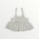 8781 - BLUSA PLIQUE PARA NIÑA JUNIOR | TOP CORTO ALGODÓN SOSTENIBLE