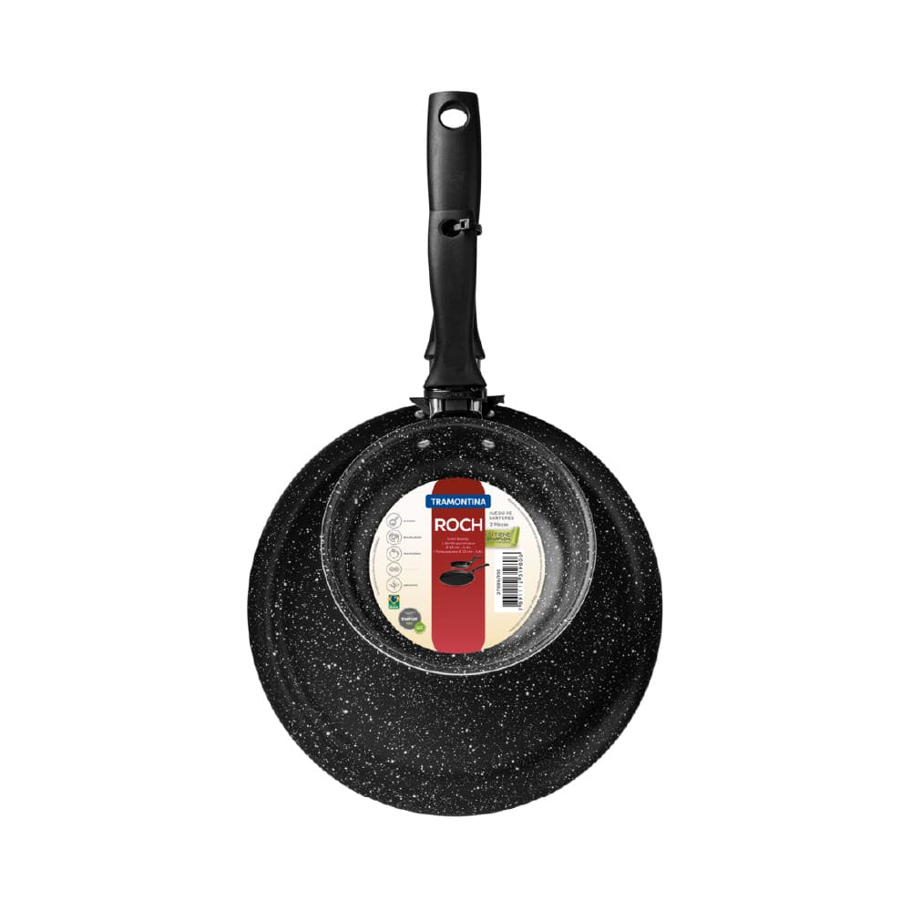 SARTÉN + PANQUEQUERA ROCH 2PZ ROJO