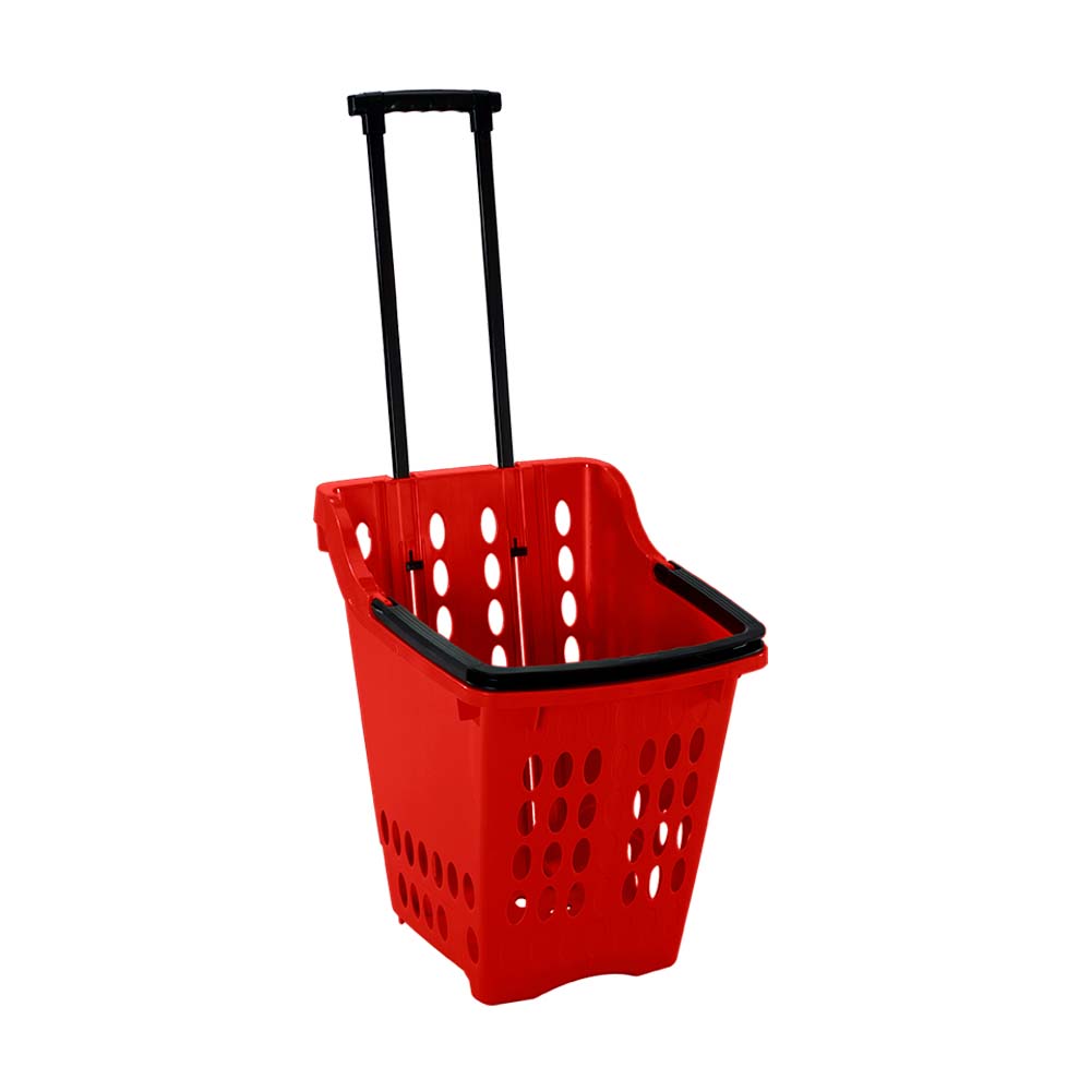 Cesta de Mercado 31 Lt Rojo