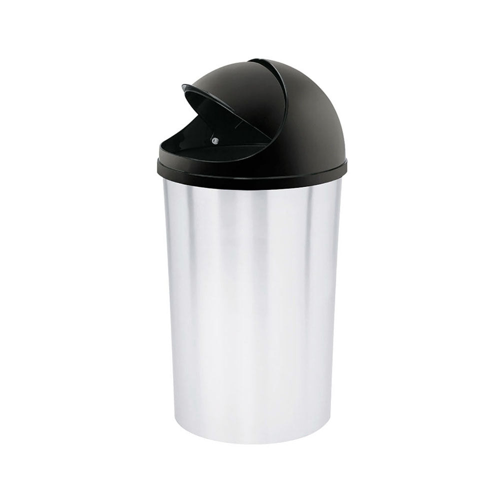 Papelera Tapa Móvil 5 Litros In Mold Negro