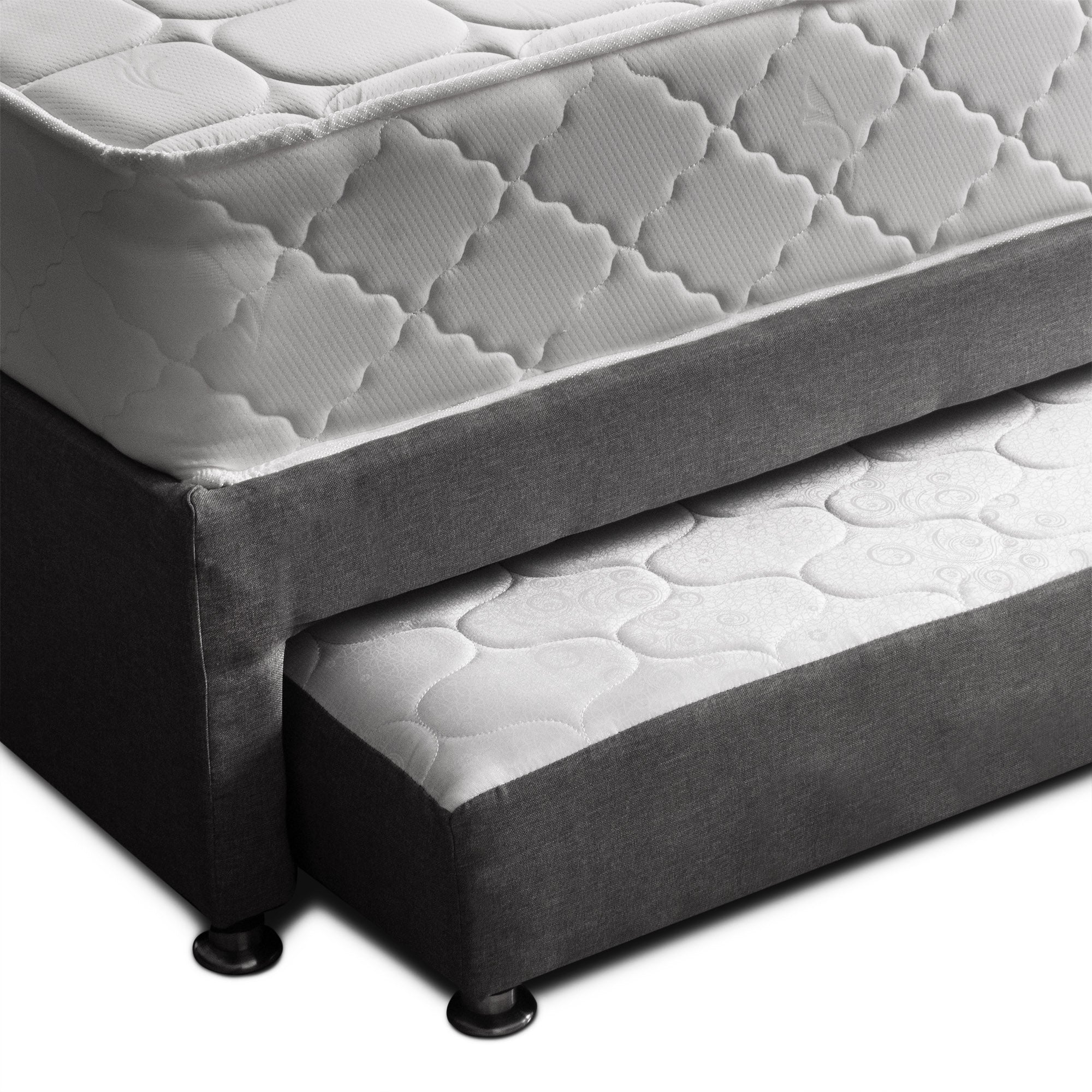 TARIMA GRIS DREAMER PLUSS 120X190 + COLCHON