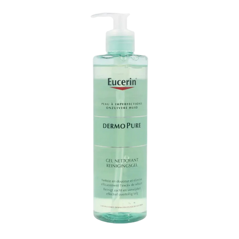 EUCERIN DERMOPURE GEL LIMPIADOR X 400ML