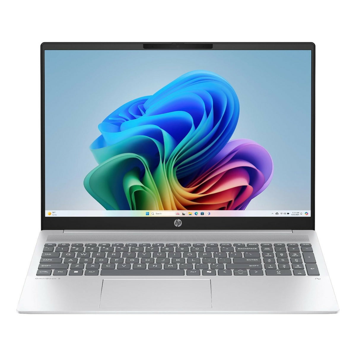 PORTATIL HP OMNIBOOK 5 16 INCH 2K 16-AG1070WM LAPTOP NEXT GEN AI PC RYZEN AI 7 350 16GB RAM 512GB SSD WIN 11 GLACIER SILVER -198990109572