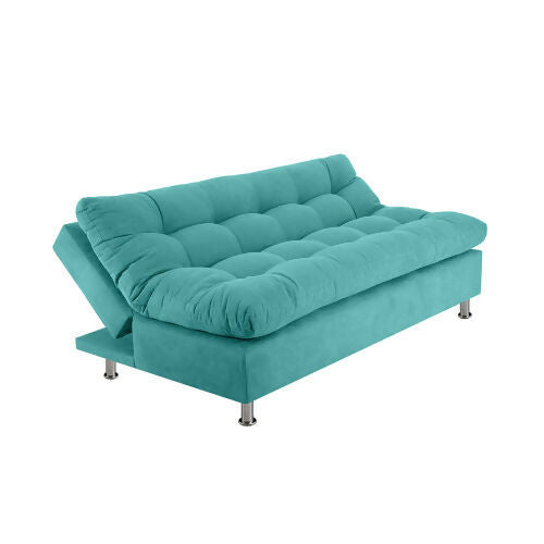 SOFÁ CAMA COMFORT ANTIFLUIDOS TURQUESA