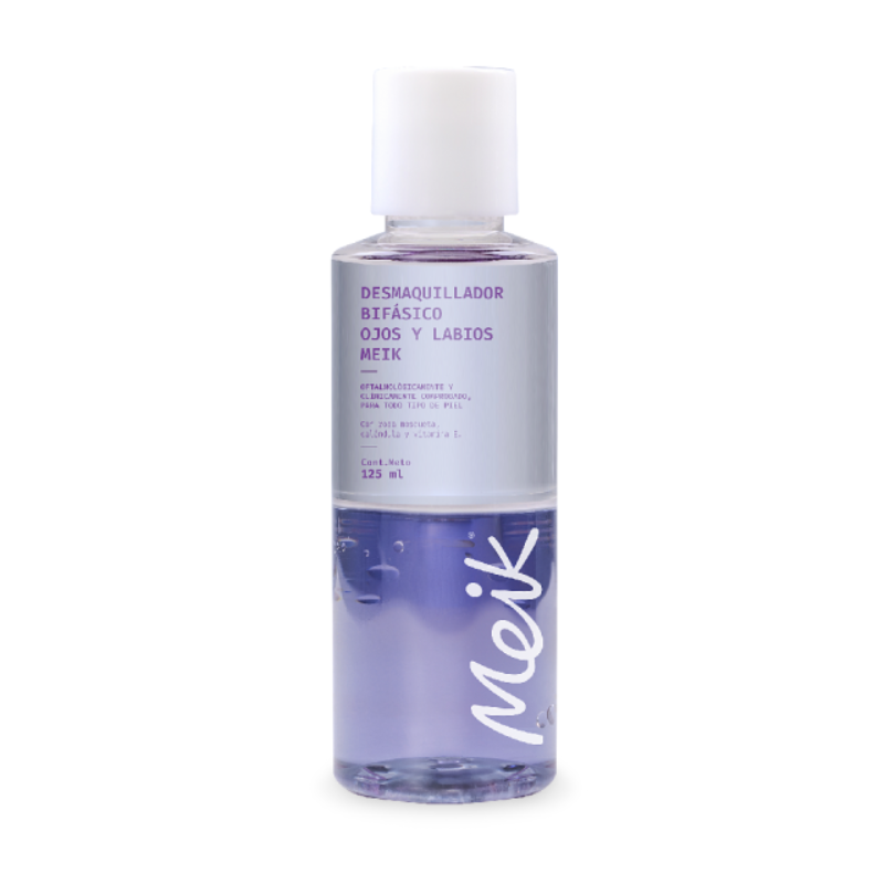 MEIK DESMAQUILLADOR BIFÁSICO OJOS Y LABIOS X 125ML