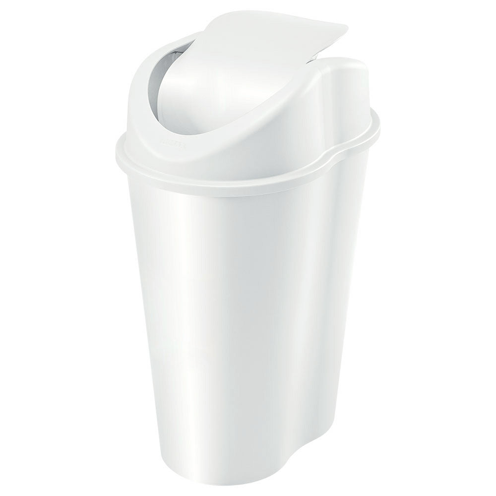 Papelera Style Tapa Vaiven 25 Litros Blanco vm