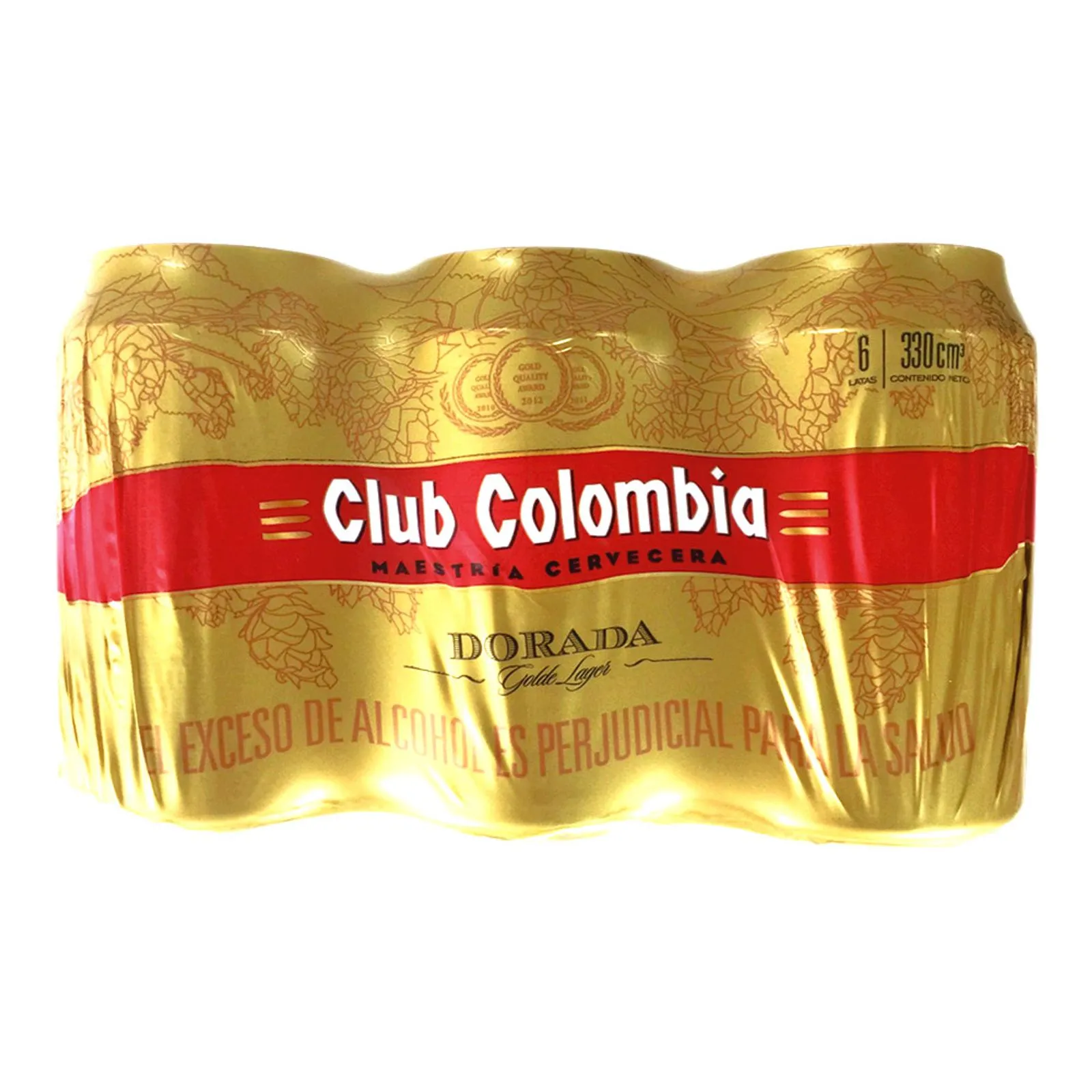 CERVEZA CLUB COLOMBIA PX6 1980CM3