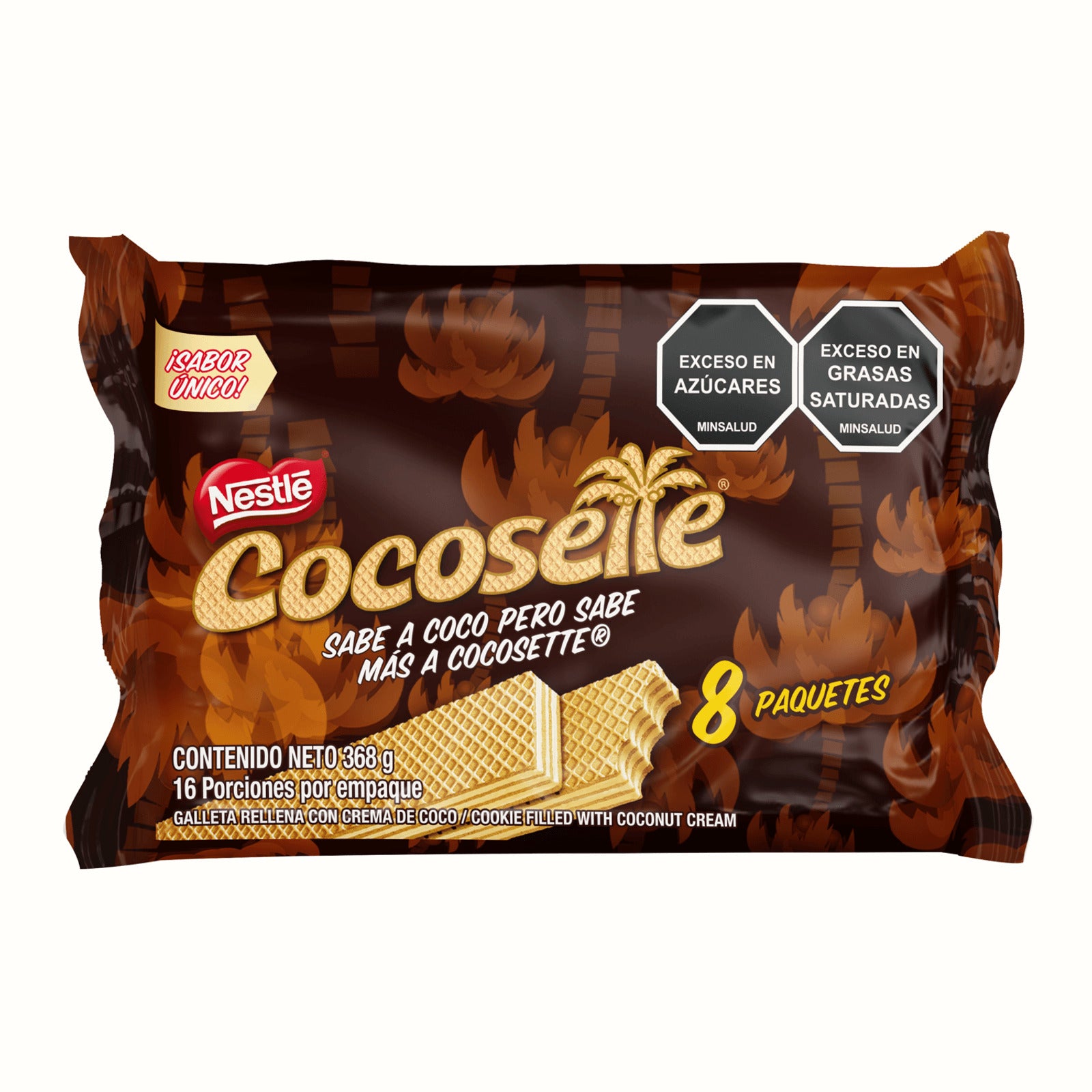 GALLETA COCOSETTE WAFER 46GR*8UND
