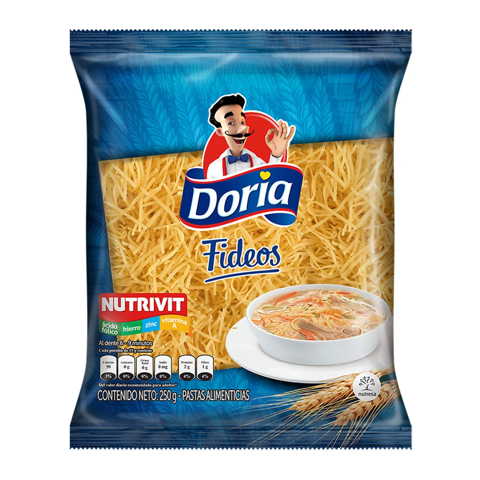 PASTA FIDEO 250 GR
