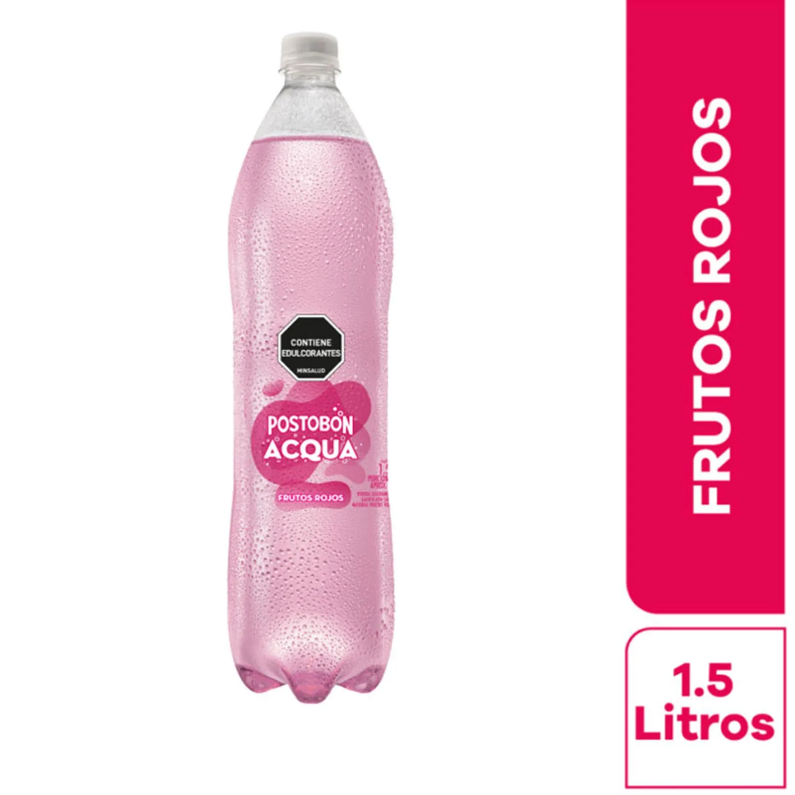 AGUA SABORIZADA FRUTOS ROJOS 1500 ML