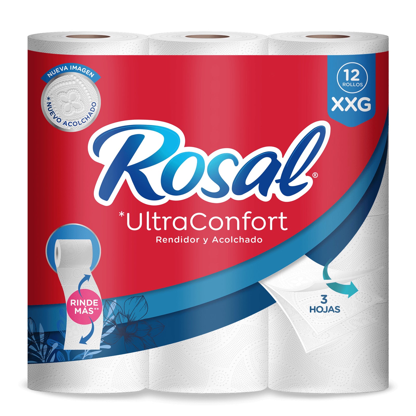 PAPEL HIG ROSAL XXG *12UND 30MT