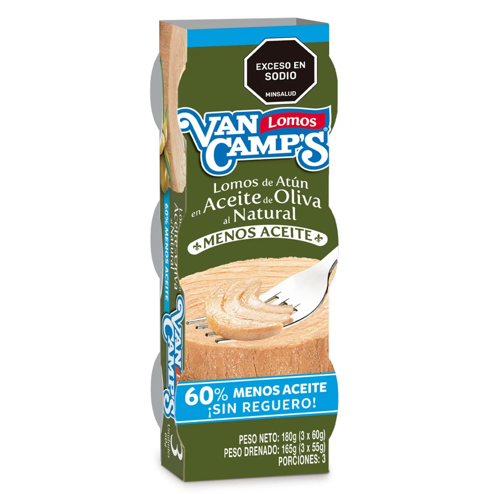 LOM ATUN MENOS ACEI OLI*3U 3*60GR