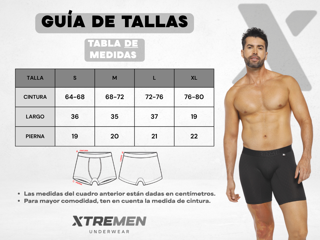 BOXER LARGO MICROFIBRA JACQUARD 51346