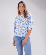 CAMISETA MANGA 3/4 CUELLO REDONDO 30093563
