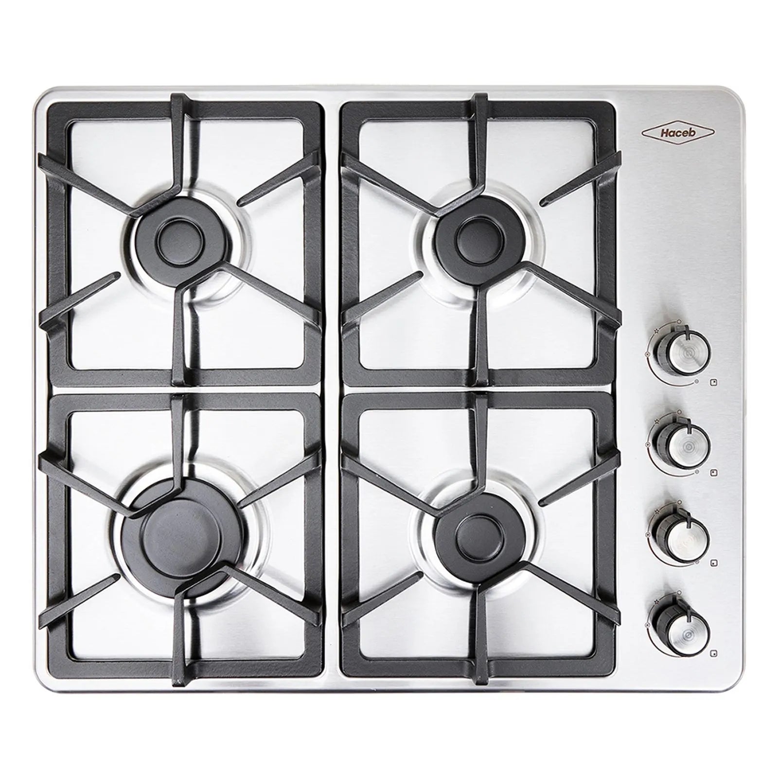 Estufa De Empotrar Haceb inox 60x51 cm, Hierro Fundido a gas natural