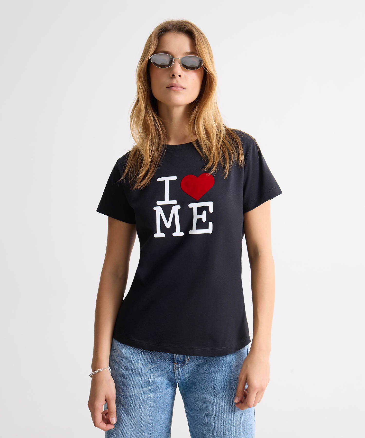 CAMISETA MANGA CORTA CUELLO REDONDO 28096355