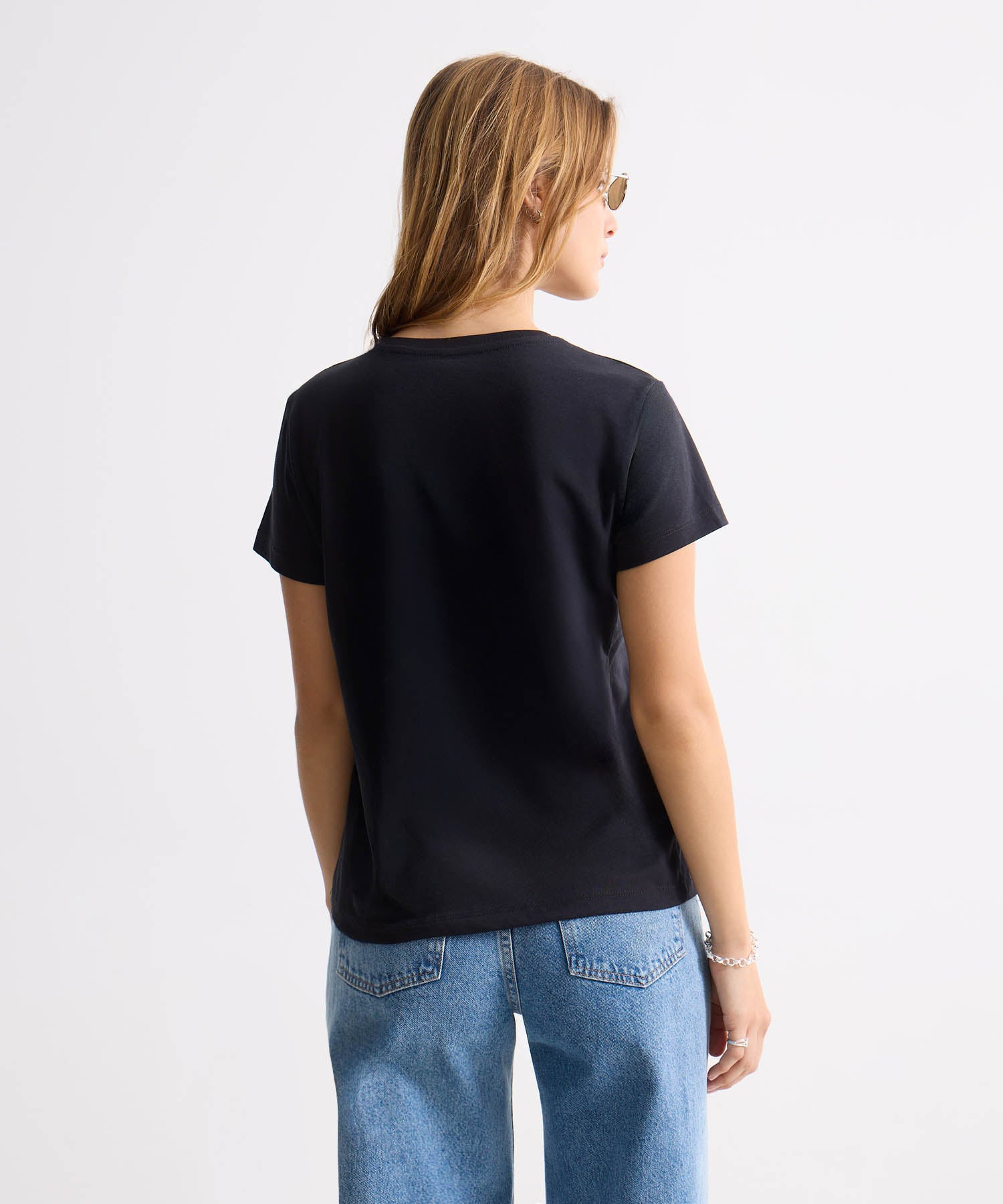 CAMISETA MANGA CORTA CUELLO REDONDO 28096355