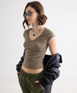 CAMISETA M/C CUELLO V 28096584