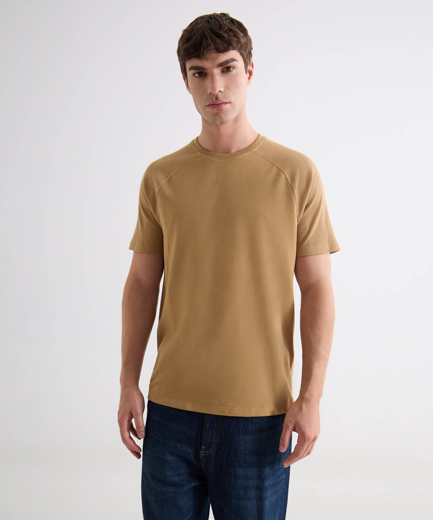 CAMISETA MANGA CORTA CUELLO REDONDO 45092834