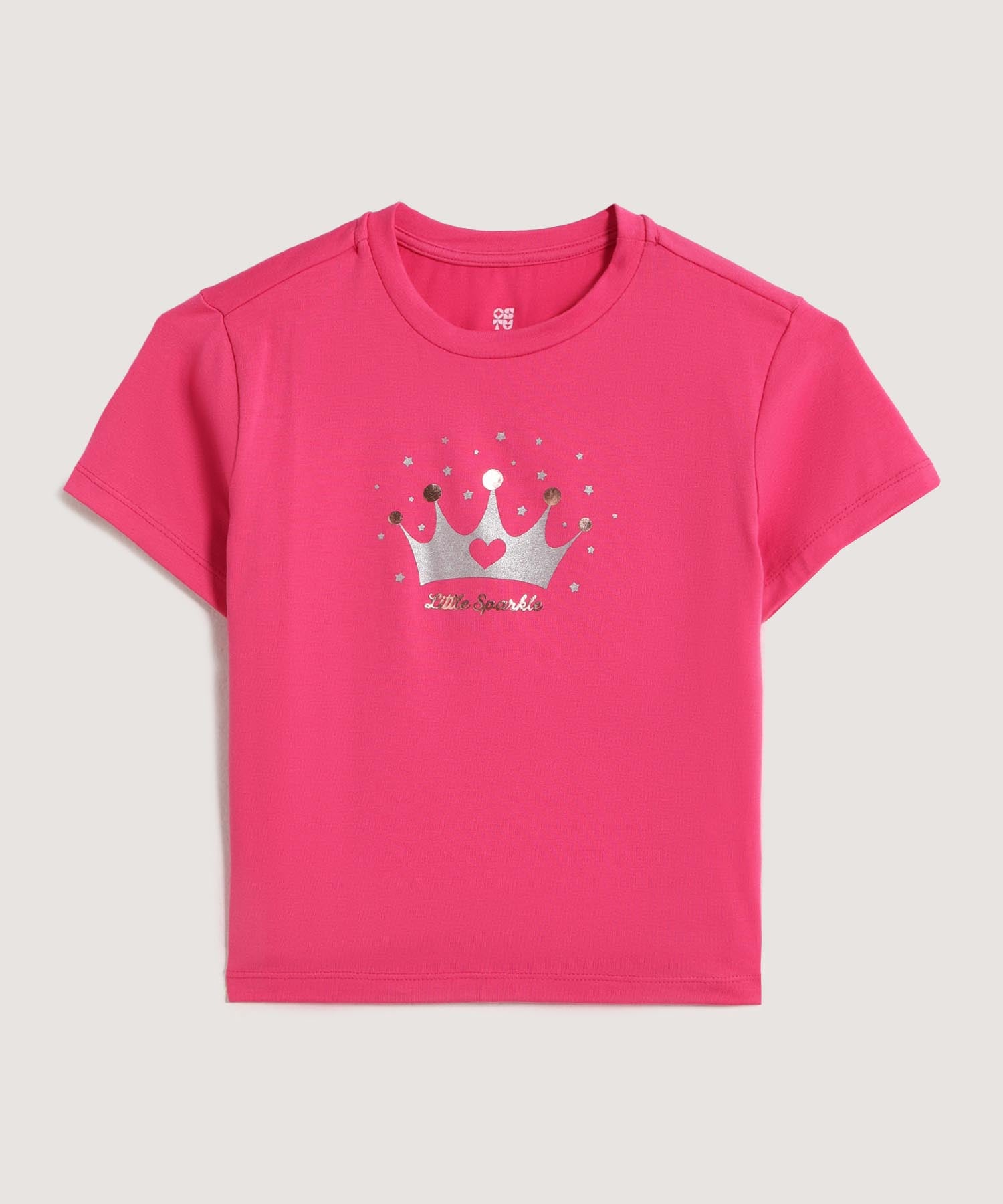 CAMISETA MANGA CORTA CUELLO REDONDO 90090345