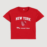 CAMISETA MANGA CORTA CUELLO REDONDO 90090329
