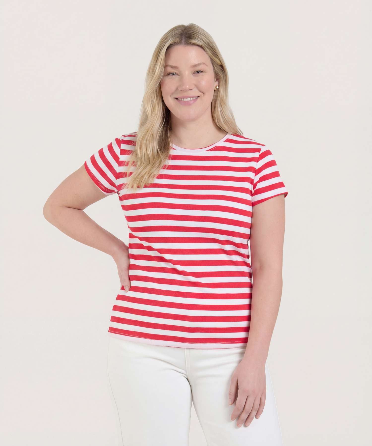CAMISETA MANGA CORTA CUELLO REDONDO 40092722