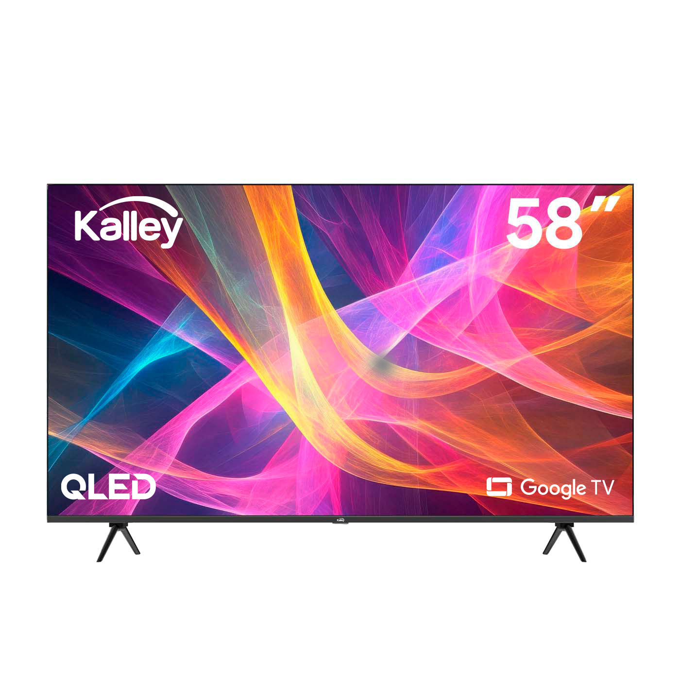 Televisor Kalley 58 Pulgadas 58gq400a 4K Uhd, Negro