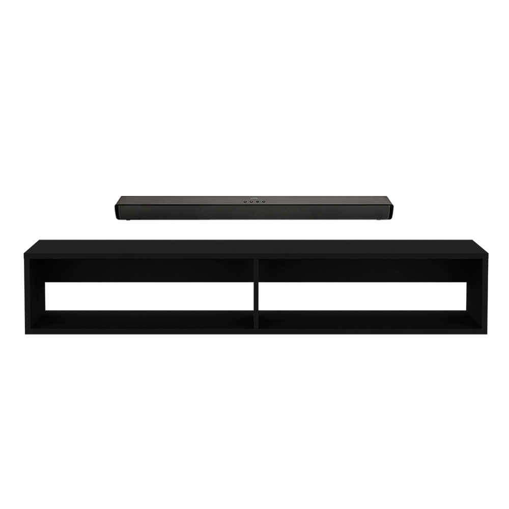 Combo Esencial, Incluye Barra de Sonido y Repisa Flotante para TV