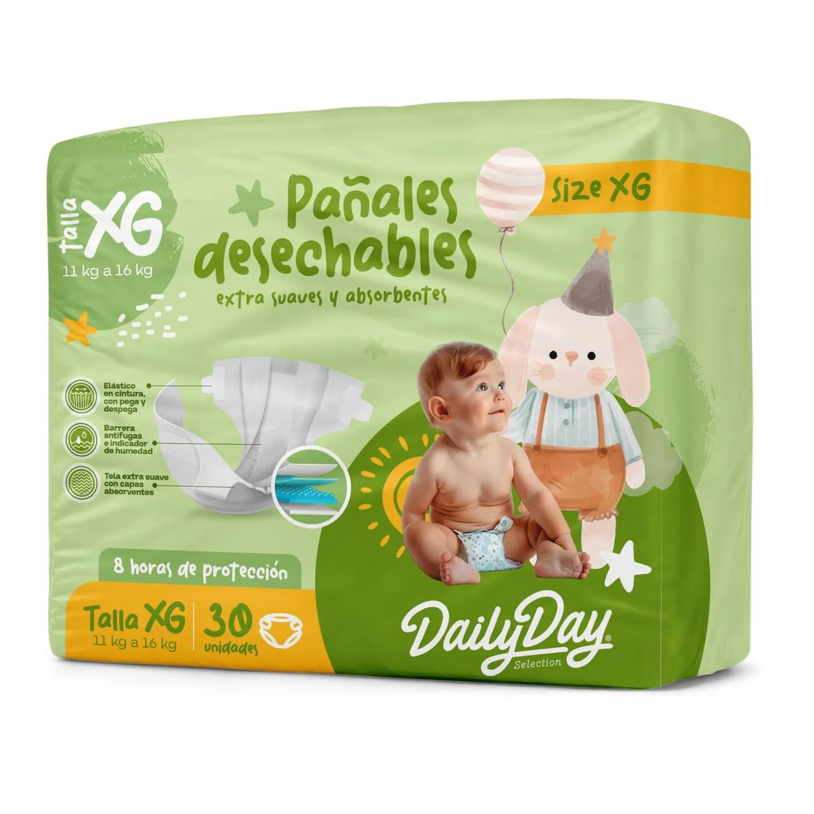 PAÑALES DESECH  TALLA XG 76581