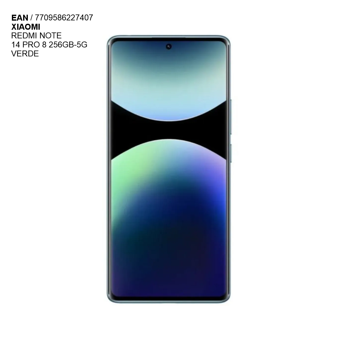 CELULAR LIBRE P-REDMI NOTE 14 PRO 8 5G 256GB