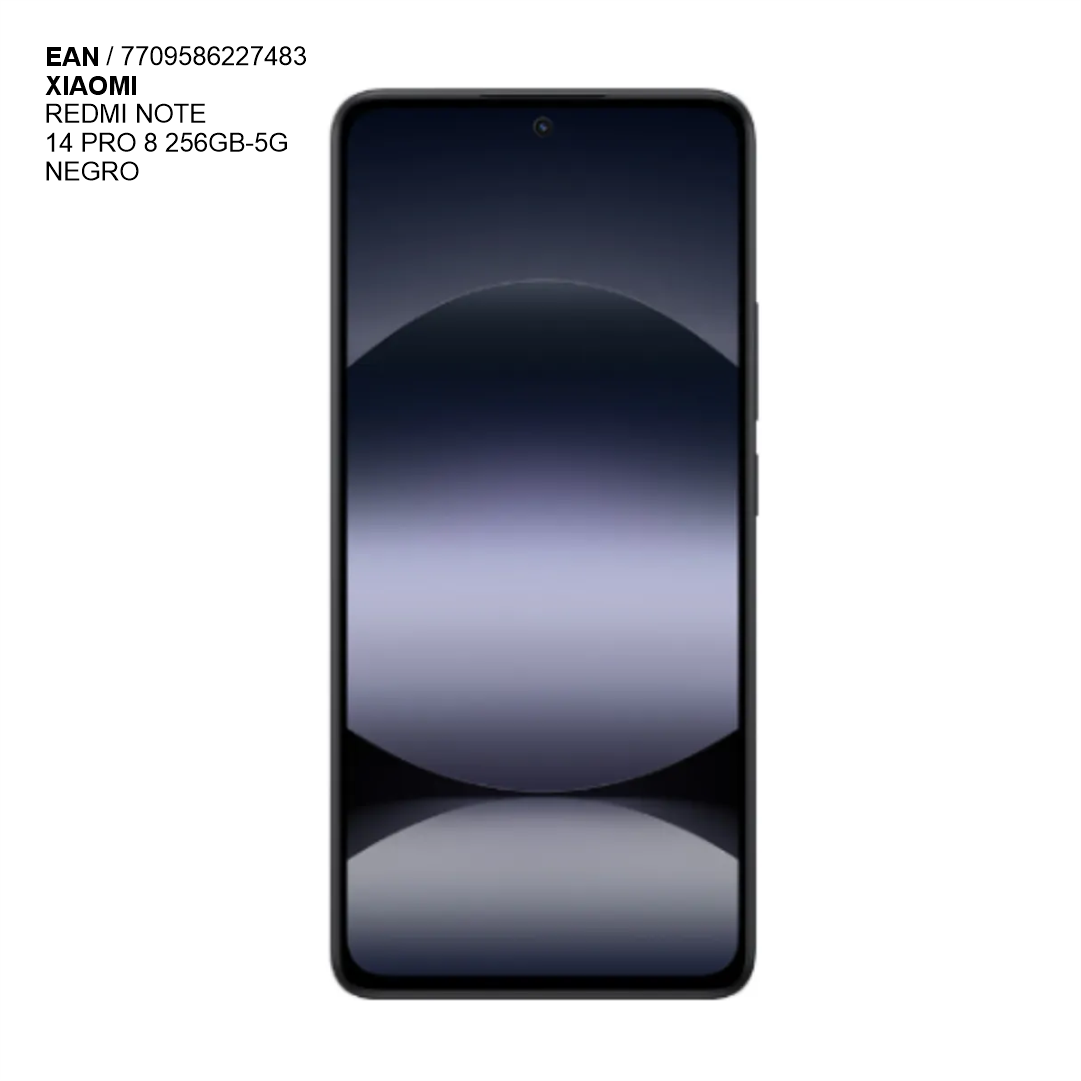 CELULAR LIBRE P-REDMI NOTE 14 PRO 8 5G 256GB