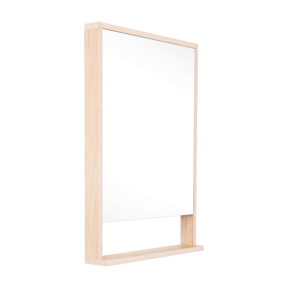 Espejo Rectangular Dakar,  Color Madera Clara